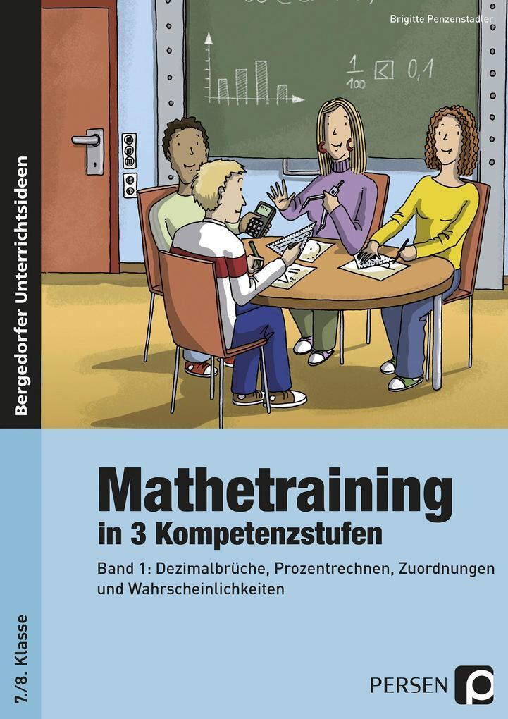 Thumbnail - Mathetraining In 3 Kompetenzstufen - 7./8. Klasse | Brigitte