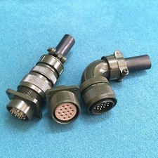 military standard 14-pin Aviation plug servo motor plug MS3106A20-27P reverse