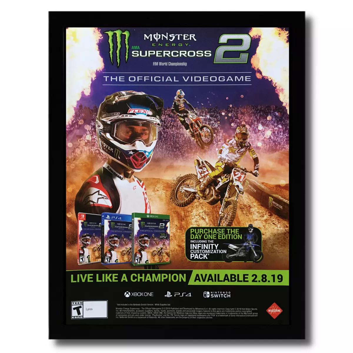 Switch monster energy 2025 supercross 2