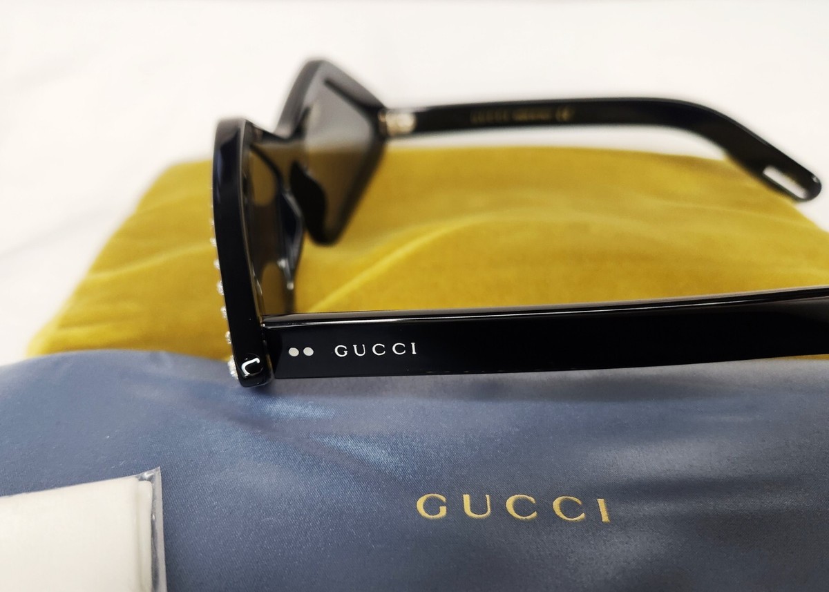 GUCCI Hollywood Black Swarovski Crystal Diamond Fashion  display picture 3