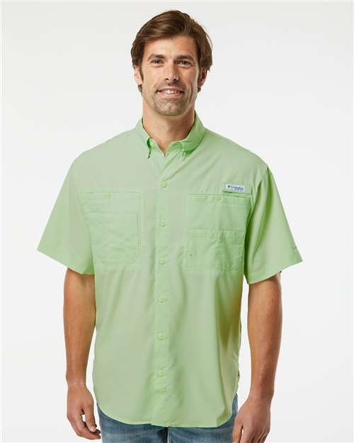 Columbia Short Sleeve Shirt, Ripstop Men's PFG Tamiami™ II 128705