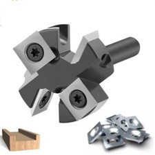 Planfr&auml;ser 8mm/12mm Schaft 38-45mm Hobelfr&auml;ser f&uuml;r Oberfr&auml;se Wendeplattenfr&auml;ser