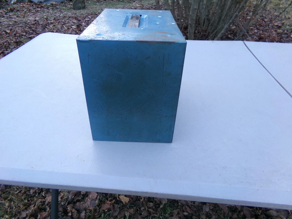 Akro-Mils 15 Drawer Metal Parts Organizer Storage Cabinet Bin Hardware - Image 4 of 4