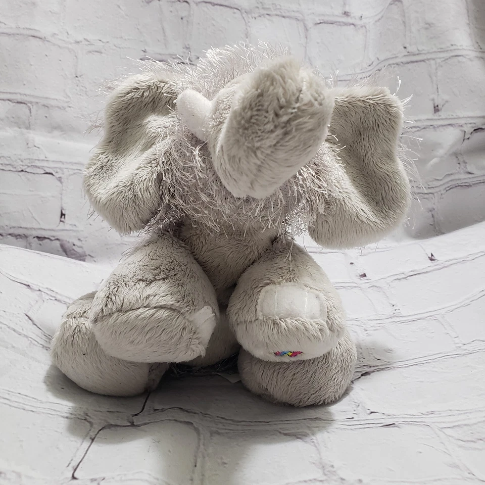 Webkinz Elephant Plush Stuffed Animal Fuzzy No Code Tag Ganz 10 Inch HM007 - Image 3 of 4