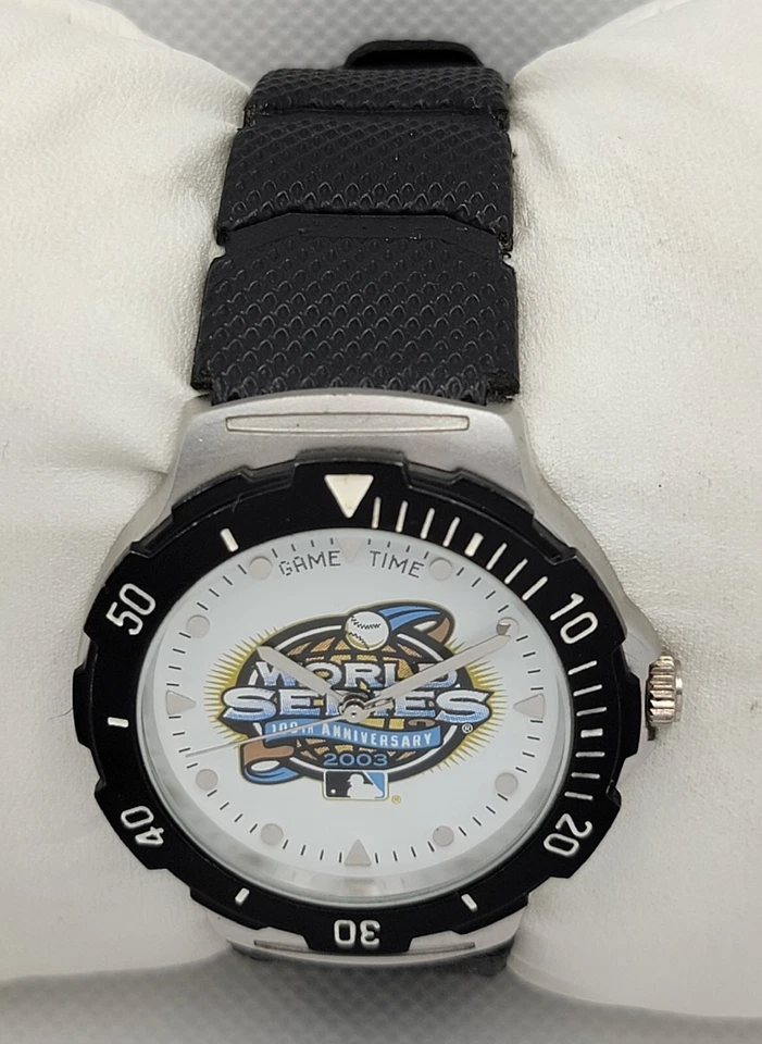 Mens Game Time 2003 World Series 100th Anniversary Quartz Watch I2 - Image 4 of 4