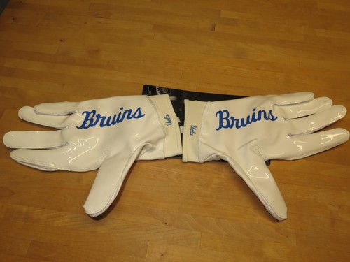 Nike Superbad NCAA UCLA Bruins x Jordan Football Gloves DX5170-153 Size 4XL - Picture 3 of 8
