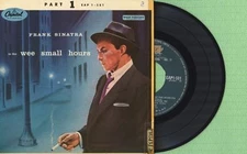 FRANK SINATRA / Wee Small Hours / CAPITOL EAP 1-581 Press England 1955 EP VG+