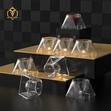 24/48/240pcs Tattoo Ink Cups Holder Supply Anti-Rollover Spill Plastic Sterilize