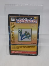 Digimon Card - 1999 Power Blast Coral Rip BO-44 - Bandai Digi Battle Vtg 1st Ed.