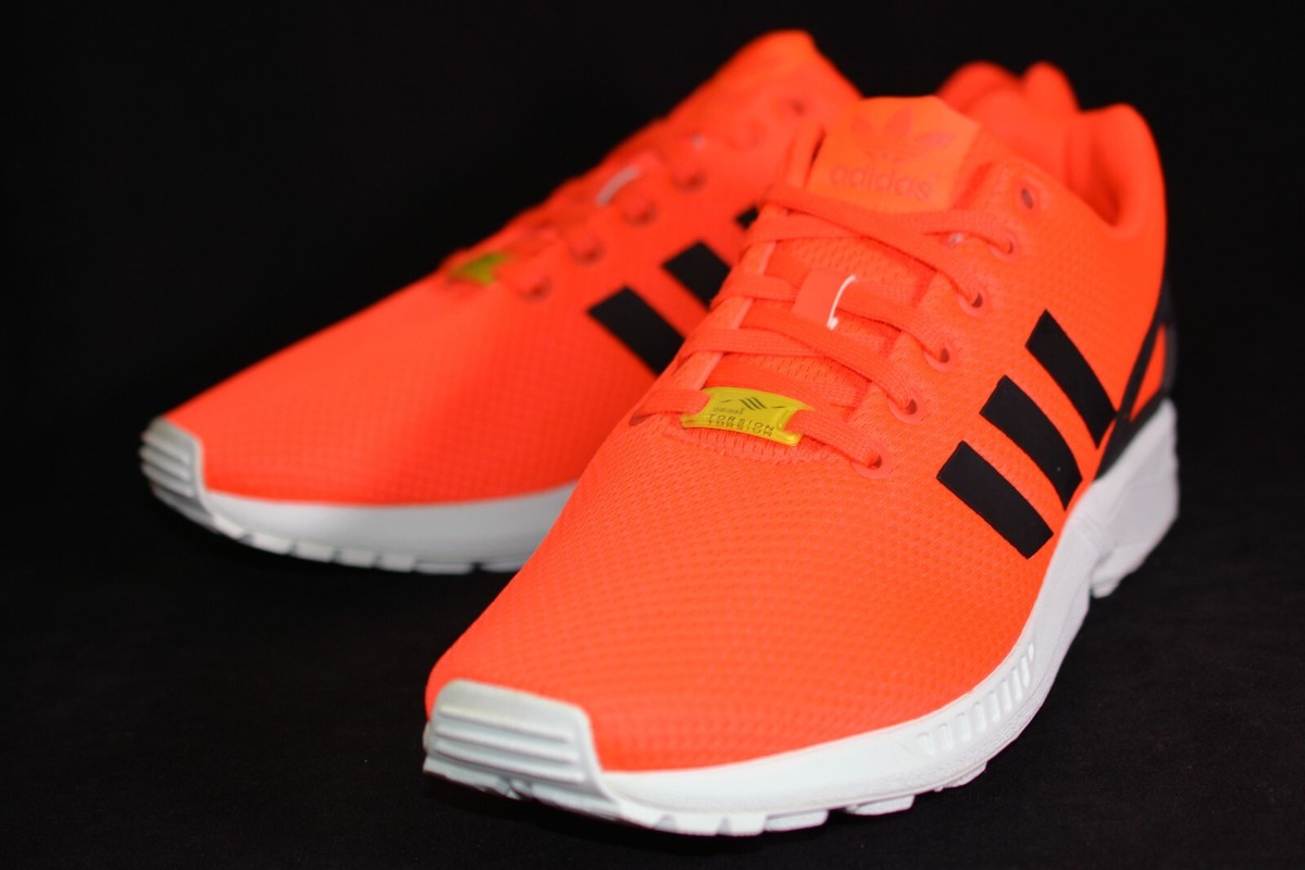 2014 Adidas Originals ZX Flux Infrared / Black / White 2014 Adidas Originals ZX Flux Infrared / Black / White