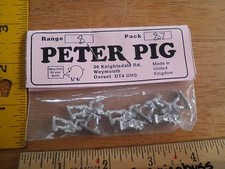 Russian Officers World War II Peter Pig army lead soldiers R8 P87 1980s