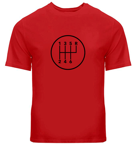 Manual Transmission Pattern 6 Speed Stick Shift Gears Cars T-Shirt Gear Shifter - Picture 22 of 34