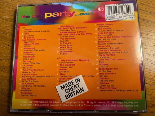 THE BEST PARTY EVER - 2 X CDS 70S 80S 90S HITS UK IMPORT - 第 2/2 張圖片