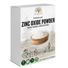 Zinc Oxide Powder Non-Nano 3.5 oz For Baby Diaper Rash Cream Pure Zinc Powder...