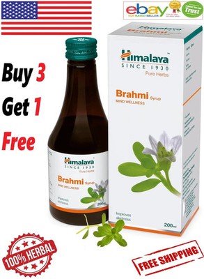 BRAHMI Himalaya 200ml Syrup With Long Expiry & Free Shipping