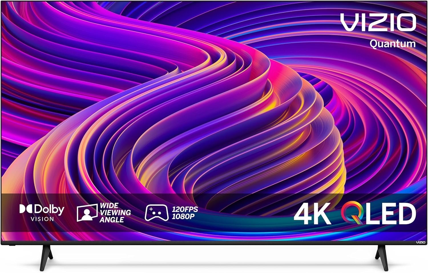 VIZIO 65&rdquo; QUANTUM 4K QLED HDR SMART TV, V-Gaming Engine AMD FreeSync M65Q6-L4