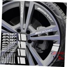 High Reflective Car Stickers, Durable Waterproof Vinyl Decals,Universal White