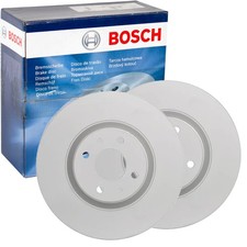 2X BOSCH BREMSSCHEIBEN 284mm BELÜFTET VORNE PASSEND FÜR ABARTH 500 500C ALFA