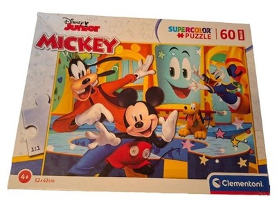 Clementoni Supercolor Maxi Puzzle 60 Teile Disney Junior Mickey Mouse