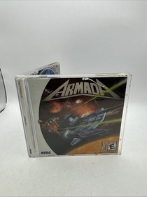 Armada (Sega Dreamcast, 1999) CIB Professionally Resurfaced Authentic Working