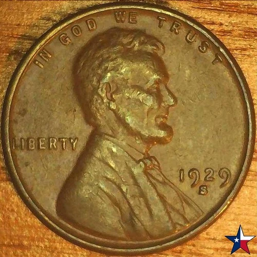 1929 S Lincoln Wheat Cent ~ Higher Grade Album Coin ~ Free Shipping