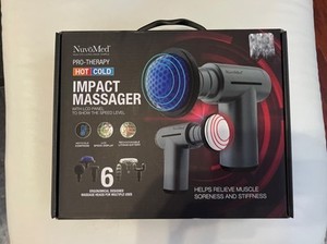 nuvomed vibrating massage gun NuvoMed Ergonomic Massage Gun main image 0