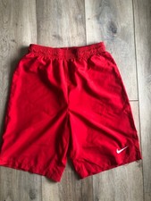 Nike Dri-FIT Shorts Youth Athletic Training Soccer size XL Red NWOT