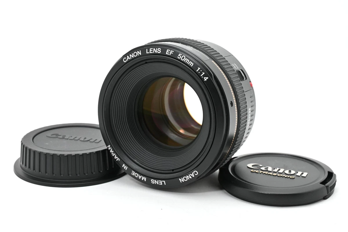 ▲【美品】Canon LENS EF 50mm f:1.4 Canon EF 50mm f/1.4 USM Standard and Medium Telephoto Lens for