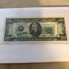 1988 Series A Misaligned Top-Bottom, Left-Right, Overprnt $20 Twenty Dollar Bill