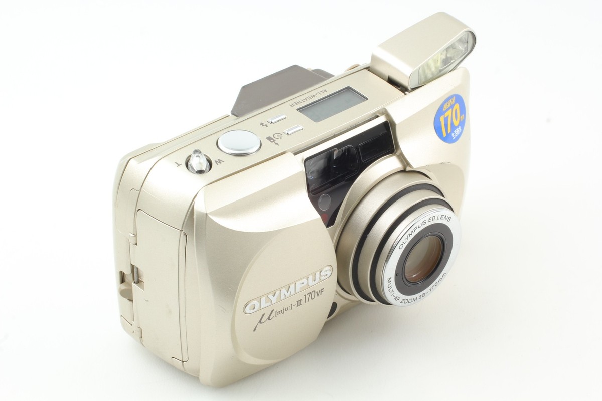 OLYMPUS μ[mju:]−II 170 VF N MINT] Olympus μ mju II 170 VF 35mm Point & Shot Film