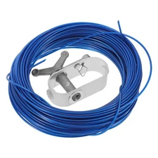  Pool Cover Cable and Winch Kit: Heavy Duty Stainless Steel Fastener and