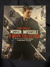 Mission Impossible 6 Movie Collection Blu-Ray 7-Disc Set 2018 Tom Cruise