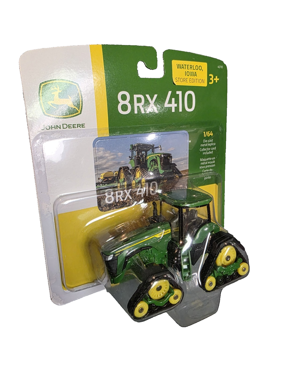 John Deere 8RX 410 1/64 Edition Waterloo Store Edition Ship Now