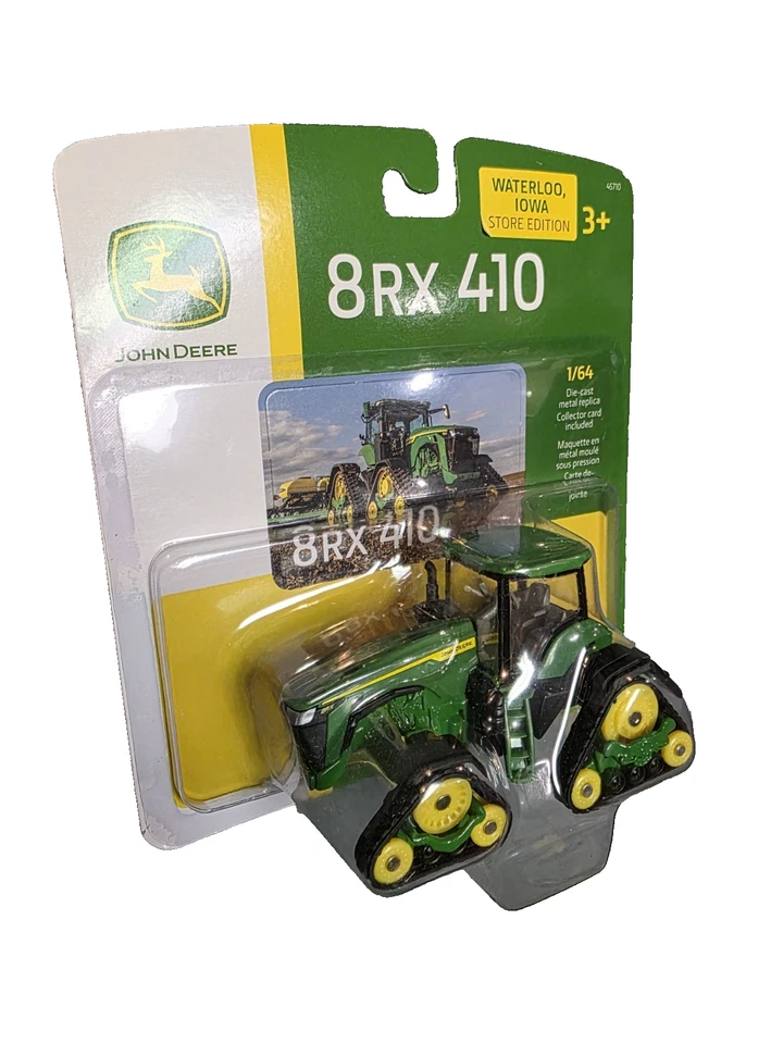 John Deere 8RX 410 1/64 Edición Bonito Encontrar Detalle REGALO Día Prestigio  Foto 2 de 4
