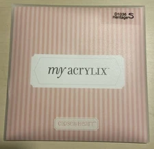 Close to my Heart My Acrylix D1036 “Heritage” Family Scrapbooking Stamp Set