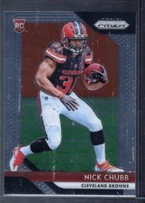 2018 Prizm Nick Chubb #213 RC Rookie Cleveland Browns