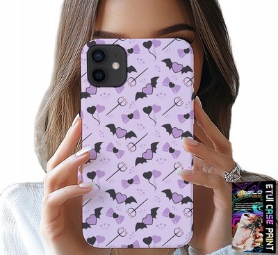 Hülle für iPhone 13 Mini - Modische Muster Gabel Herzen Schalen