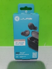 JLab Limited Edition Go Pop+ True Wireless Bluetooth Earbuds + Charging Case
