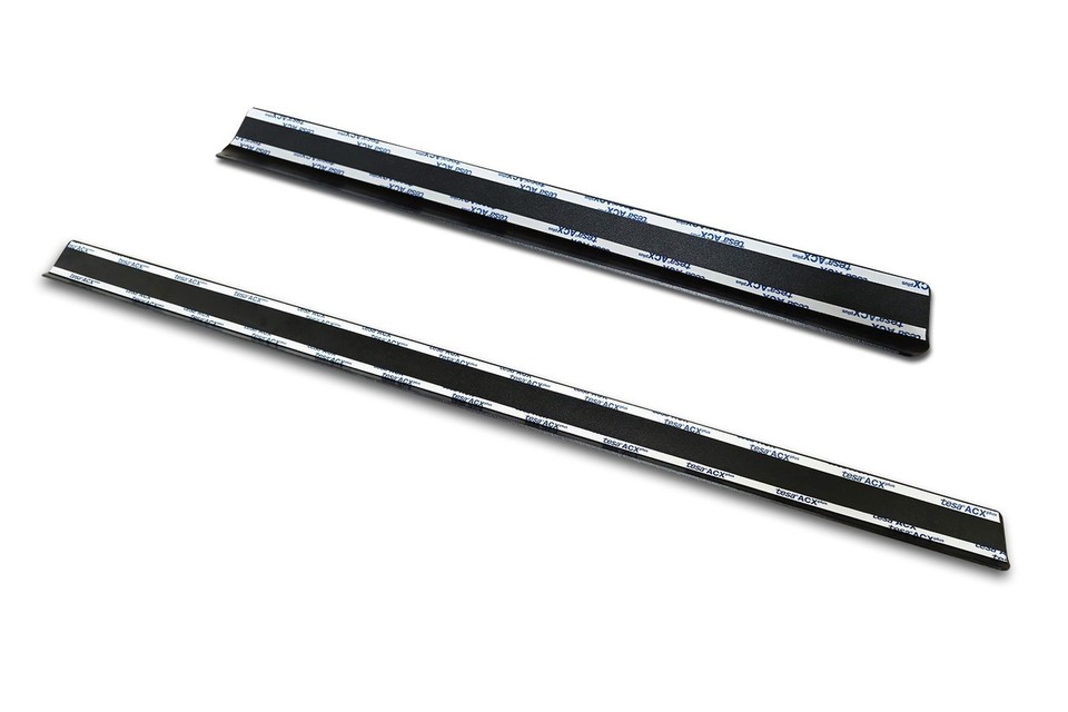 Finiture Soglie Porte In Acciaio Inox Nero Satinato Per Skoda Fabia III NJ 2014 5 Porte - Protezione Anti Graffio, Resistente Agli Acidi