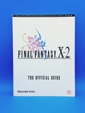 OFFICIAL FINAL FANTASY X-2 PIGGYBACK STRATEGY GUIDE BOOK - rare good!...