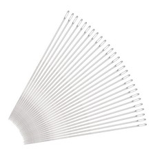 Beading Needles Fine Thin Long Straight Sewing Embroidery Threads 1.57inch 30Pcs