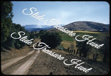 Australia Paddocks Queensland Countryside 35mm Slide 1950s Red Border Kodachrome