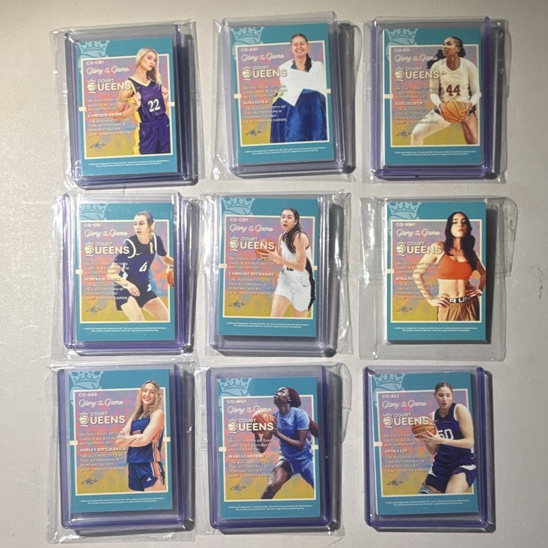 Court Queens Glory of the Game Auto Lot 9 Serial# Brink Muhl