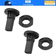 For 17117596922 BMW 330i Upper Radiator Mount Bracket W/ Bushing ＆ Sleeve 2Pcs 