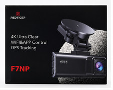 Redtiger f7np 4k front rear dash cam Built-in WiFi and GPS/Super Night Vision