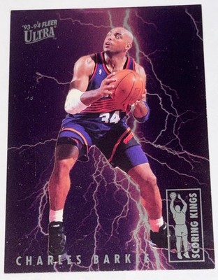 Charles Barkley 1993-94 Fleer Ultra Scoring Kings! #1 Phoenix Suns Vintage HOT