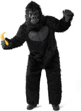 Halloween Gorilla Ape Costume for Adult Men, Cosplay Party Outfit Set 2025