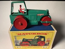 Lesney Matchbox King Size K-9 Road Roller Great Condition With Box