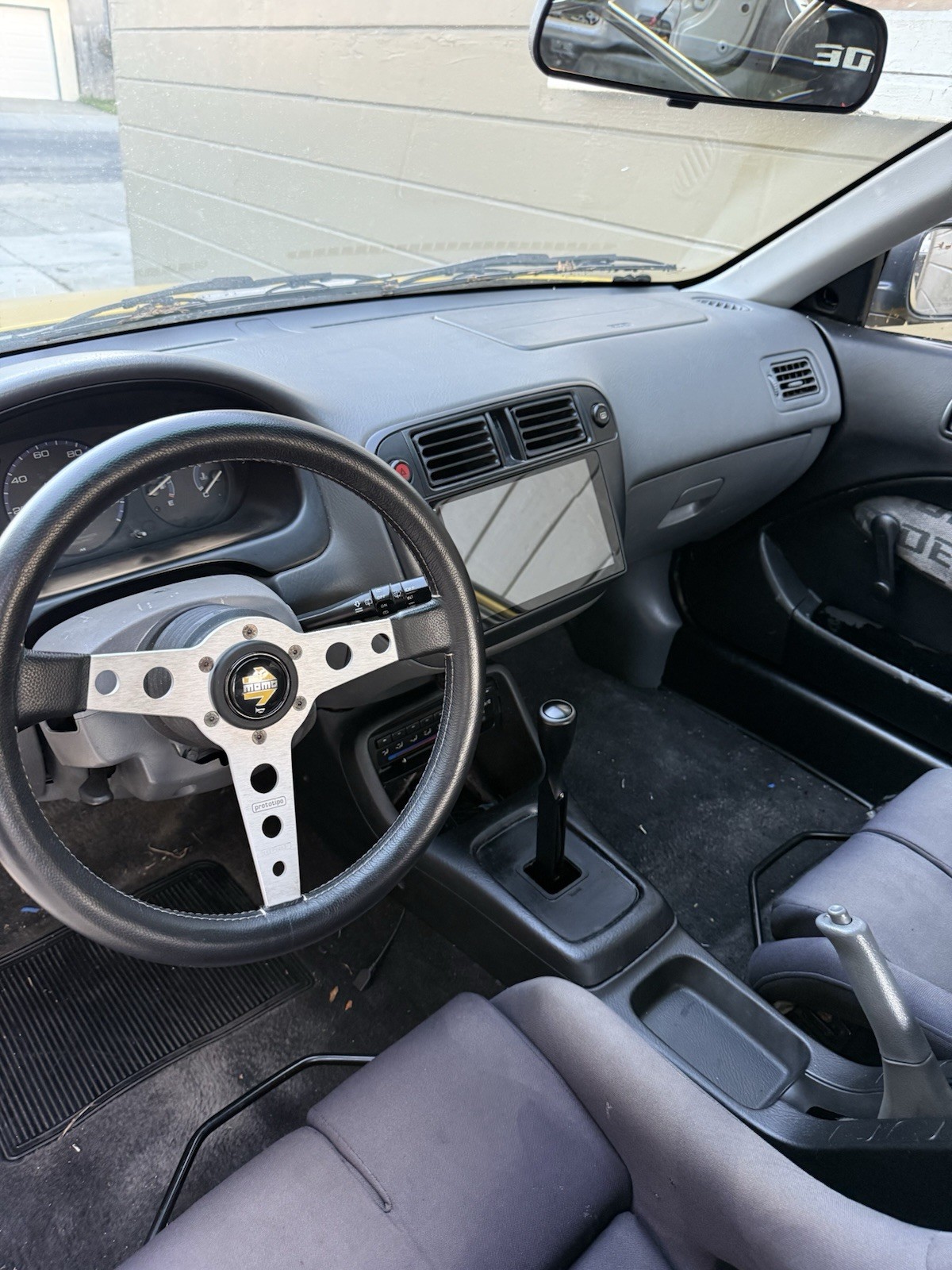 Shifter Cover Plate Black 92-95 Civic EG D16 B18 & K Swap