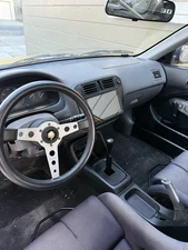 Shifter Cover Plate Black 92-95 Civic EG D16 B18 & K Swap